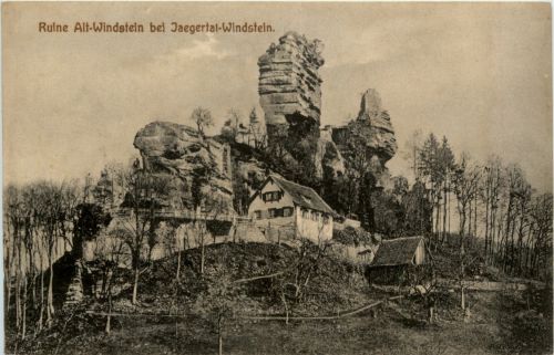 ruine Alt Windstein bei Jaegertal-Windstein