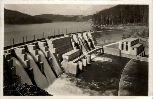 Zschopau Talsperre Kriebstein bei Waldheim