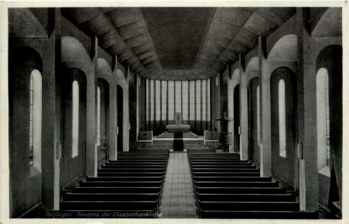 Tailfingen - Inneres der Elisabethenkirche