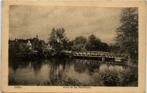 Celle - Partie an der Allerbrücke