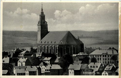 Schneeberg in Sachsen
