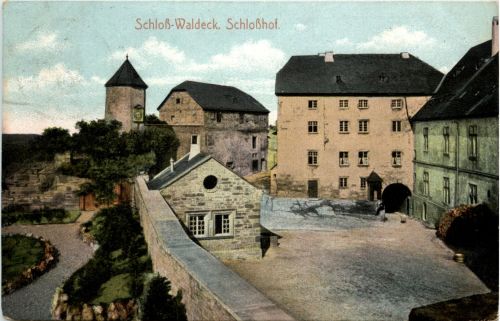 Schloss Waldeck - Schlosshof