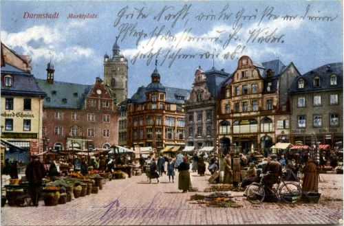 Darmstadt - Marktplatz