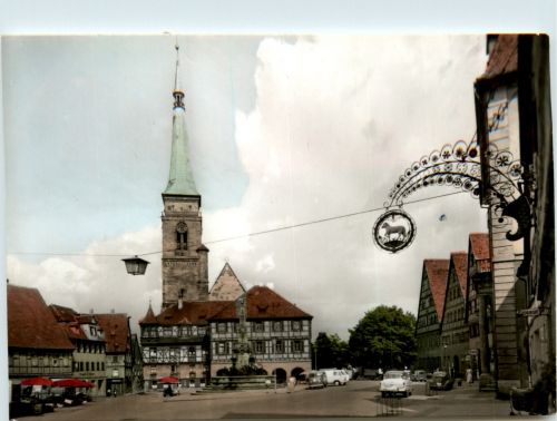 Schwabach - Marktplatz
