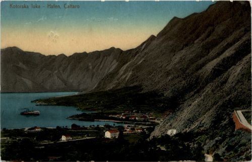 Cattaro - Kotorska luka - Hafen
