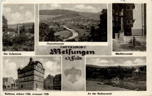 Gruss aus Melsungen an der Fulda