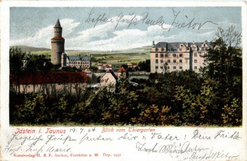 Idstein - Blick vom Thiergarten