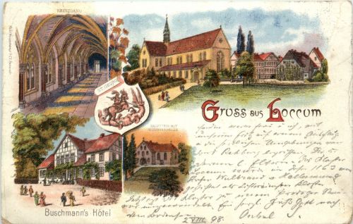 Gruss aus Loccum - Litho