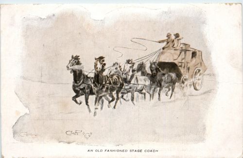 An old fashioned Stage Coach