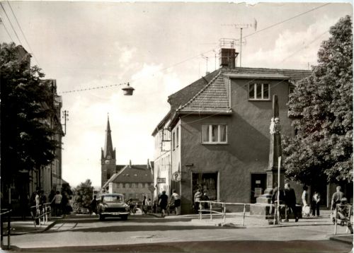Leisnig - Kr. Döbeln - Friedrich Engels Strasse