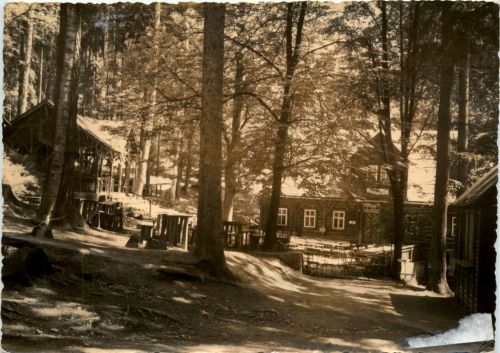 Köhlerhütte Fürstenbrunn bei Schwarzenberg