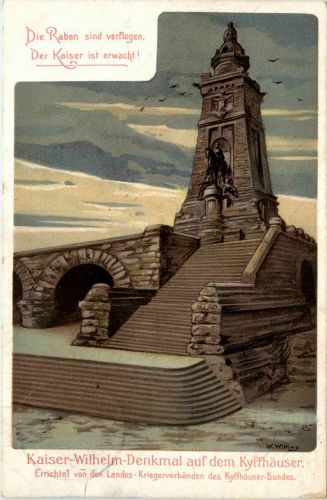 Kaiser Wilhelm Denkmal auf dem Kyffhäuser