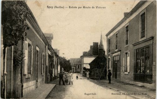 Spay - Entree par Route de Voivres