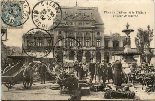 Cherbourg - Place du Chateau