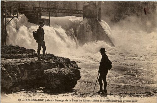 Bellegarde - Barage de la Perte du Rhone