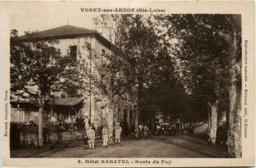 Vorey sur Arzon - Hotel Rabatel