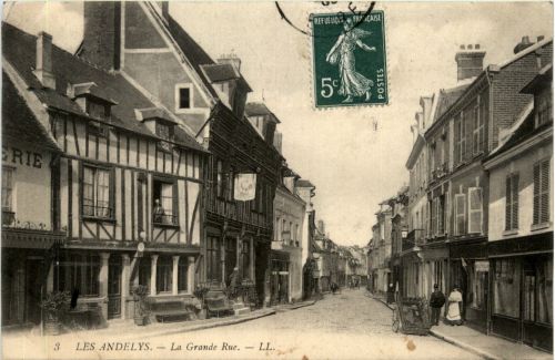 Les Andelys - La Grande Rue