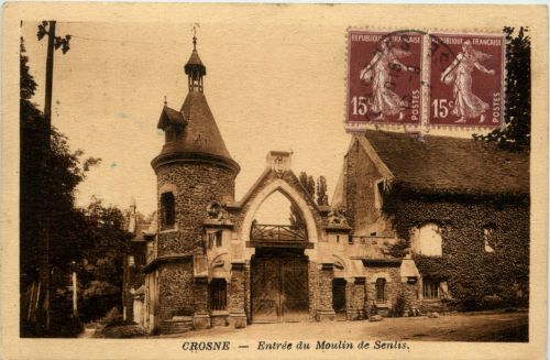 Crosne - Entree du Moulin de Senlis