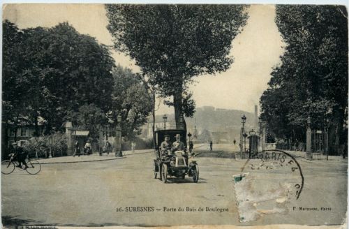 Suresnes - Porte du Bois de Boulogne Auto