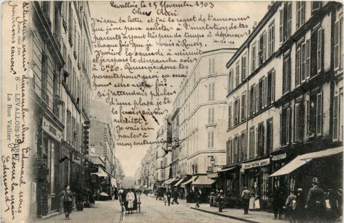 Levallois-Perret - La Rue Vallier