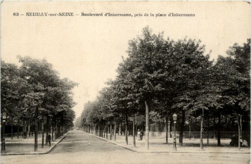 Neuilly sur Seine - Boulevard d Inkermann