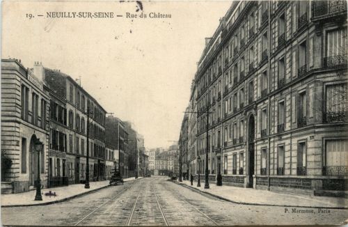 Neuilly sur Seine - rue du Chateau