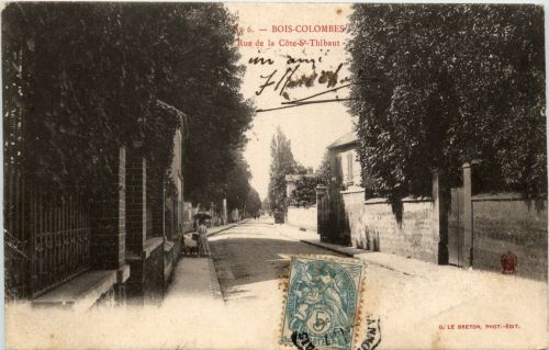 Bois-Colombes - Rue de la Cote St. Thibaut