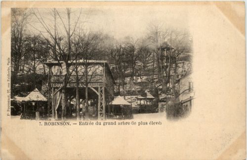 Robinson - Entree du grand arbre de plus eleve