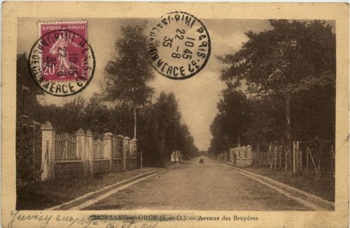 Morsang sur Orge - Avenue des Bruyeres