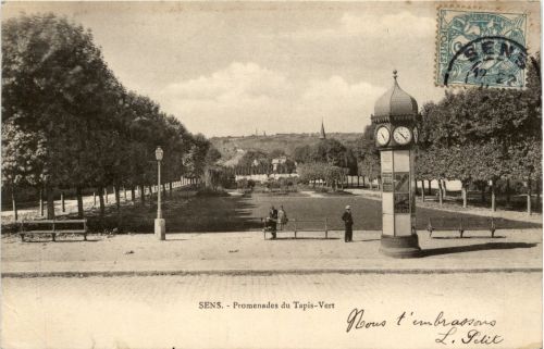 Sens - Promenade du Tapis-Vert