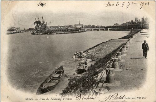 Sens - Ile de Faubourg d Yonne