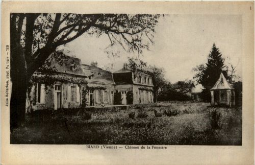 Biard - Chateau de la Fenestre