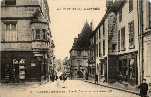Luxeuil les Bains - Bue du Centre