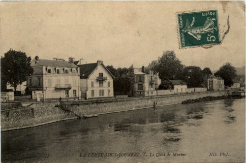 La Ferte Sous Jouarre - Le quai de Marine