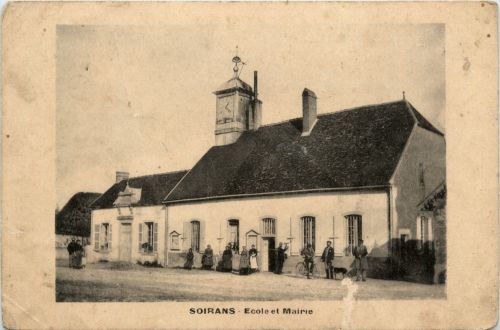 Soirans - Ecole et Mairie