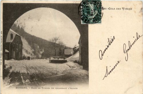 Bussang - Dans le Tunnel