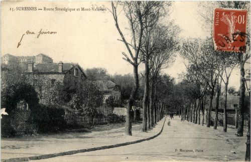 Suresnes - Route Strategique et Mont Valerien