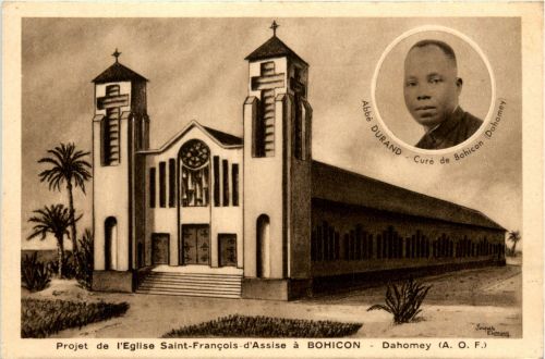 Dahomey - Eglise Saint Francois d Assise a Bohicon