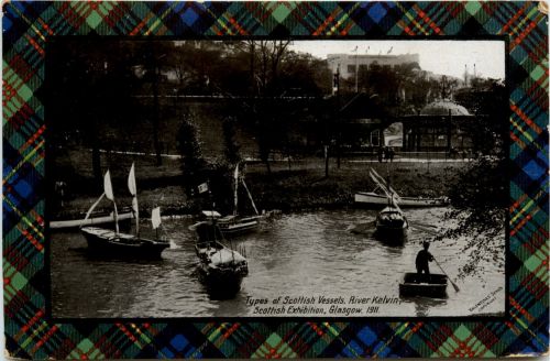 Glasgow - Types of scottisch Vessels - Scottish Exhibition