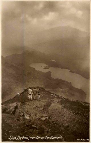 Llyn Llydam from Snowdon Summit