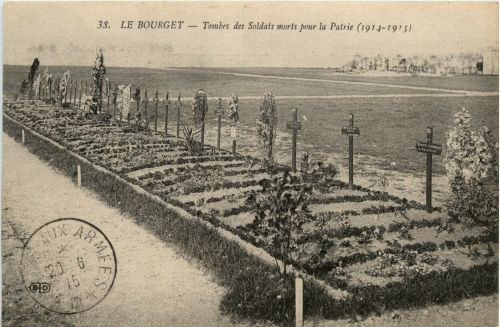 Le Bourget - Tombes des Soldats morts pour la Patrie