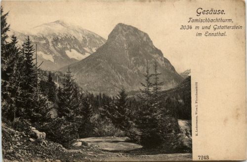 Gesäuse, Tamischbachturm und Gstatterstein im Ennsthal