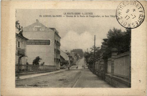 Luxeuil les Bains - Avenue de la Route de Fougerolles