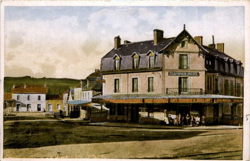 Camp de La Courtine - Avenue de la Gare - Hotel Terminus