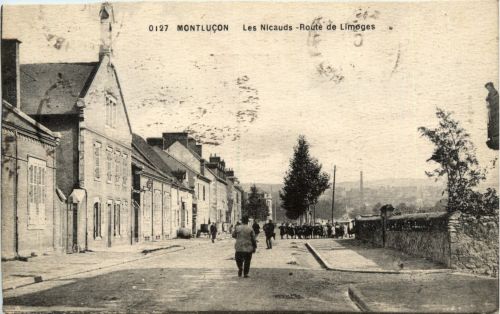 Montlucon - Les Niclauds - Route de Limoges