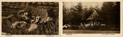 Gleschendorf - Sachsenhof - Klappkarte