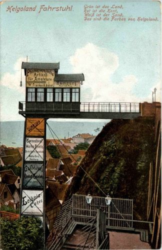 Helgoland - Fahrstuhl