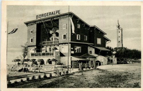 Mariazell, Seilschwebebahn Bürgeralpe - Hotel-Restaurant J. Feichtegger