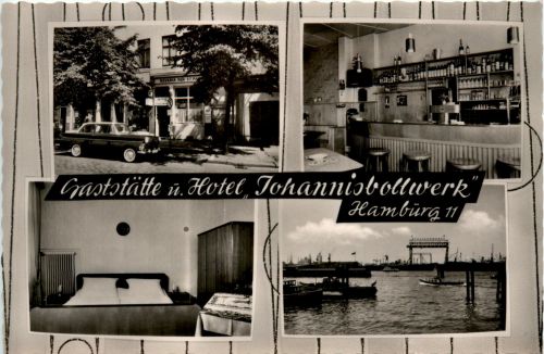 Hamburg - Gaststätte und hotel Johannisbollwerk, Heinrich Hinz