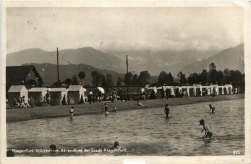 Wörthersee/Kärnten - Klagenfurt - Strandbad der Stadt